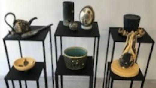 SET OF 5 METAL TABLES - APOLLO